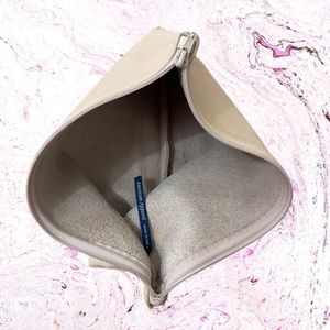 American Apparel Leather Zipper Clutch